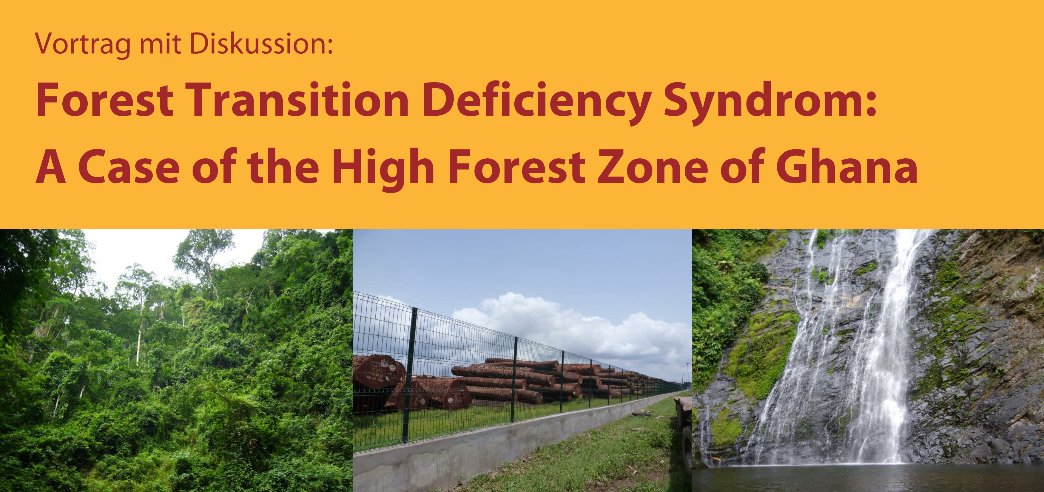 Vortrag an der Universität Kassel: Forest Transition Deficiency Syndrom