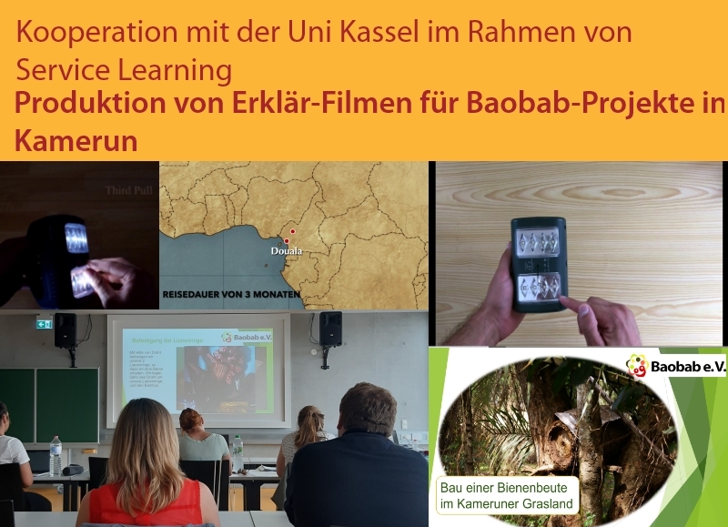 Produktion von Erklär-Filmen für Baobab-Projekte in Kamerun