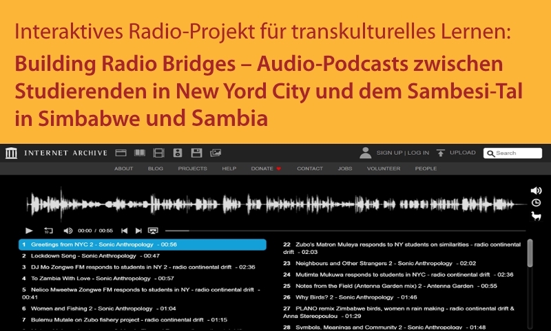 Covid19-Projekt "Radio building Bridges"